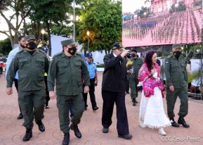 Acto del 43 aniversario de la constitución del Ejército de Nicaragua