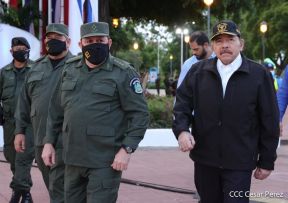 Acto del 43 aniversario de la constitución del Ejército de Nicaragua