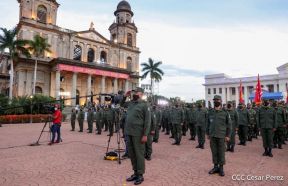 Acto del 43 aniversario de la constitución del Ejército de Nicaragua