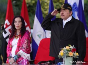 Acto del 43 aniversario de la constitución del Ejército de Nicaragua