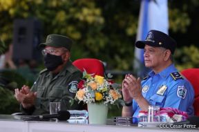 Acto del 43 aniversario de la constitución del Ejército de Nicaragua
