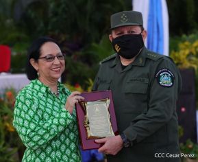Acto del 43 aniversario de la constitución del Ejército de Nicaragua