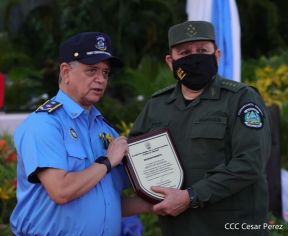 Acto del 43 aniversario de la constitución del Ejército de Nicaragua