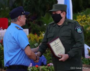 Acto del 43 aniversario de la constitución del Ejército de Nicaragua