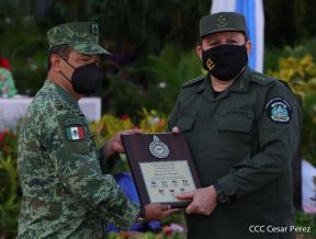 Acto del 43 aniversario de la constitución del Ejército de Nicaragua