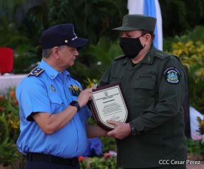 Acto del 43 aniversario de la constitución del Ejército de Nicaragua