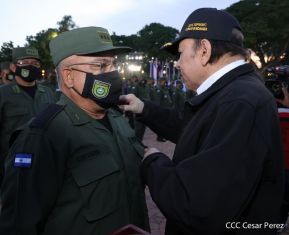 Acto del 43 aniversario de la constitución del Ejército de Nicaragua