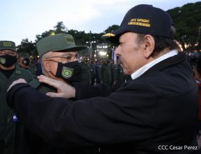 Acto del 43 aniversario de la constitución del Ejército de Nicaragua