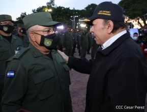 Acto del 43 aniversario de la constitución del Ejército de Nicaragua