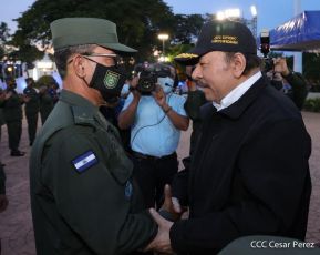 Acto del 43 aniversario de la constitución del Ejército de Nicaragua