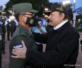 Acto del 43 aniversario de la constitución del Ejército de Nicaragua