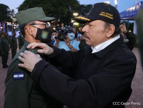 Acto del 43 aniversario de la constitución del Ejército de Nicaragua