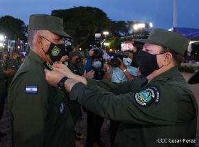 Acto del 43 aniversario de la constitución del Ejército de Nicaragua
