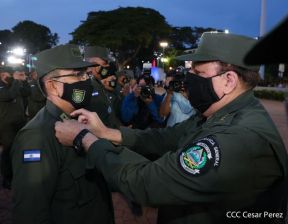 Acto del 43 aniversario de la constitución del Ejército de Nicaragua