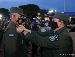 Acto del 43 aniversario de la constitución del Ejército de Nicaragua