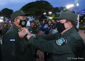 Acto del 43 aniversario de la constitución del Ejército de Nicaragua