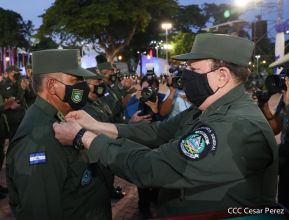 Acto del 43 aniversario de la constitución del Ejército de Nicaragua