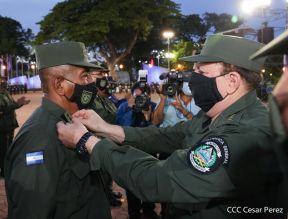 Acto del 43 aniversario de la constitución del Ejército de Nicaragua