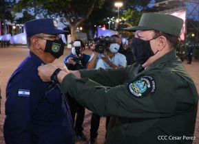 Acto del 43 aniversario de la constitución del Ejército de Nicaragua