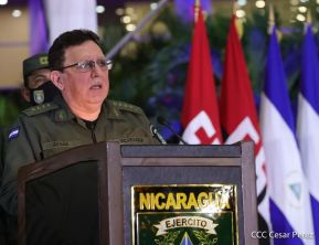 Acto del 43 aniversario de la constitución del Ejército de Nicaragua