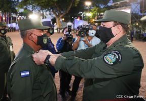 Acto del 43 aniversario de la constitución del Ejército de Nicaragua