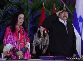 Acto del 43 aniversario de la constitución del Ejército de Nicaragua