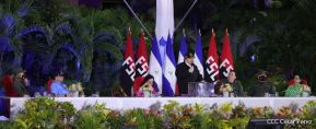 Acto del 43 aniversario de la constitución del Ejército de Nicaragua