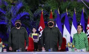 Acto del 43 aniversario de la constitución del Ejército de Nicaragua