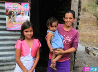 Restituyen derecho a electricidad a familias de cuatro comunidades matagalpinas