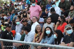 Desfile Militar “Pueblo Ejército” en saludo al 43 aniversario de fundación del Ejército de Nicaragua