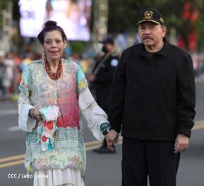 Desfile Militar “Pueblo Ejército” en saludo al 43 aniversario de fundación del Ejército de Nicaragua