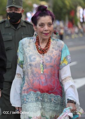 Desfile Militar “Pueblo Ejército” en saludo al 43 aniversario de fundación del Ejército de Nicaragua
