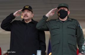 Desfile Militar “Pueblo Ejército” en saludo al 43 aniversario de fundación del Ejército de Nicaragua