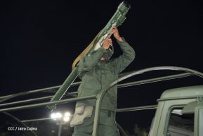 Desfile Militar “Pueblo Ejército” en saludo al 43 aniversario de fundación del Ejército de Nicaragua