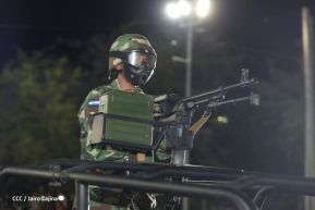 Desfile Militar “Pueblo Ejército” en saludo al 43 aniversario de fundación del Ejército de Nicaragua