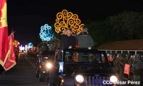 Desfile Militar “Pueblo Ejército” en saludo al 43 aniversario de fundación del Ejército de Nicaragua