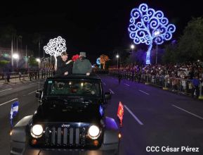 Desfile Militar “Pueblo Ejército” en saludo al 43 aniversario de fundación del Ejército de Nicaragua