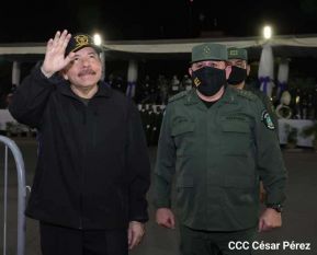 Desfile Militar “Pueblo Ejército” en saludo al 43 aniversario de fundación del Ejército de Nicaragua