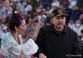 Desfile Militar “Pueblo Ejército” en saludo al 43 aniversario de fundación del Ejército de Nicaragua