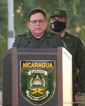 Desfile Militar “Pueblo Ejército” en saludo al 43 aniversario de fundación del Ejército de Nicaragua