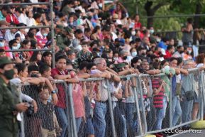 Desfile Militar “Pueblo Ejército” en saludo al 43 aniversario de fundación del Ejército de Nicaragua