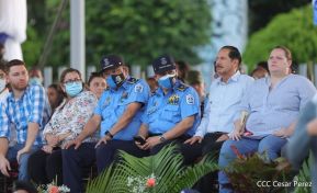Desfile Militar “Pueblo Ejército” en saludo al 43 aniversario de fundación del Ejército de Nicaragua