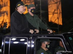 Desfile Militar “Pueblo Ejército” en saludo al 43 aniversario de fundación del Ejército de Nicaragua