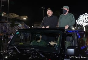 Desfile Militar “Pueblo Ejército” en saludo al 43 aniversario de fundación del Ejército de Nicaragua