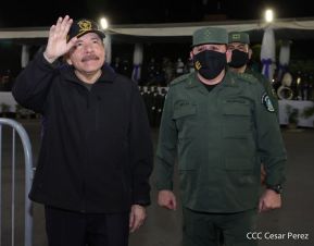 Desfile Militar “Pueblo Ejército” en saludo al 43 aniversario de fundación del Ejército de Nicaragua