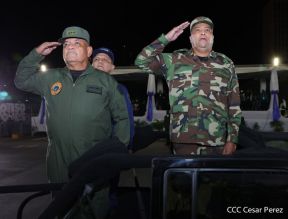 Desfile Militar “Pueblo Ejército” en saludo al 43 aniversario de fundación del Ejército de Nicaragua