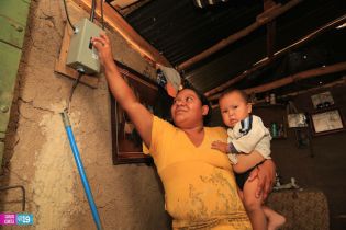 Restituyen derecho a electricidad a familias de cuatro comunidades matagalpinas