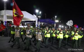 Desfile Militar “Pueblo Ejército” en saludo al 43 aniversario de fundación del Ejército de Nicaragua