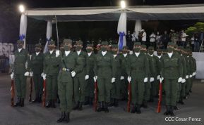 Desfile Militar “Pueblo Ejército” en saludo al 43 aniversario de fundación del Ejército de Nicaragua