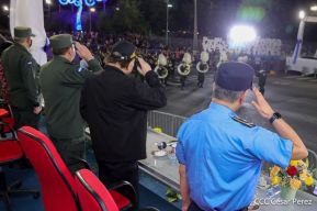 Desfile Militar “Pueblo Ejército” en saludo al 43 aniversario de fundación del Ejército de Nicaragua